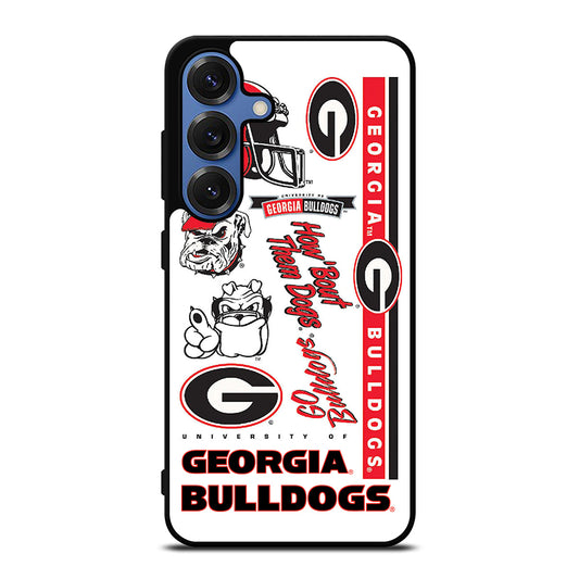 UGA GEORGIA BULLDOGS COLLAGE Samsung Galaxy Case Cover