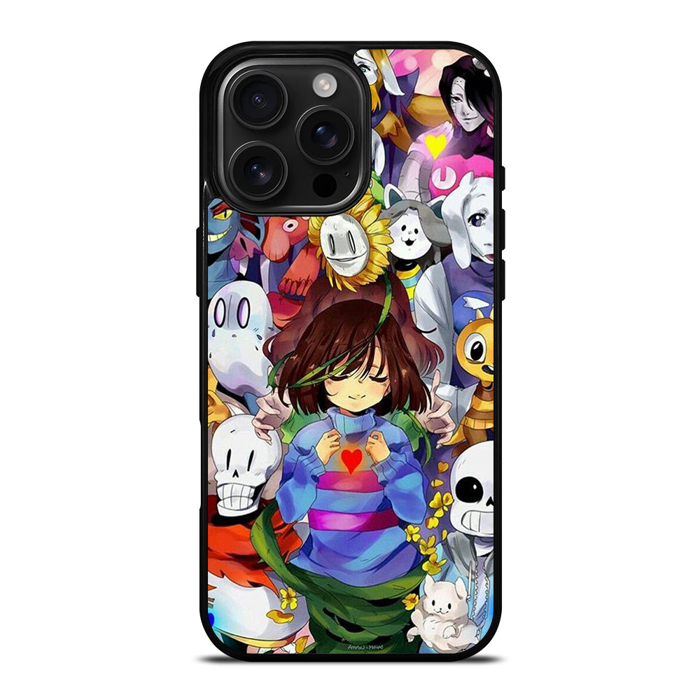 UNDERTALE ALL CHARACTER CARTOON 3 iPhone Case Cover