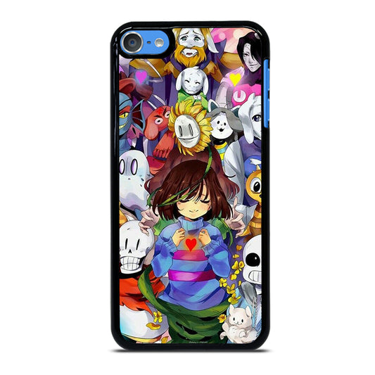 UNDERTALE ALL CHARACTER CARTOON 3 iPod Touch Case Cover