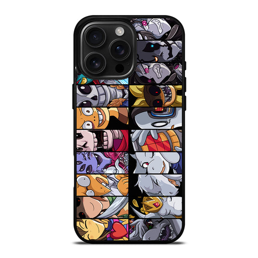 UNDERTALE BATTLE CHARACTER iPhone Case Cover