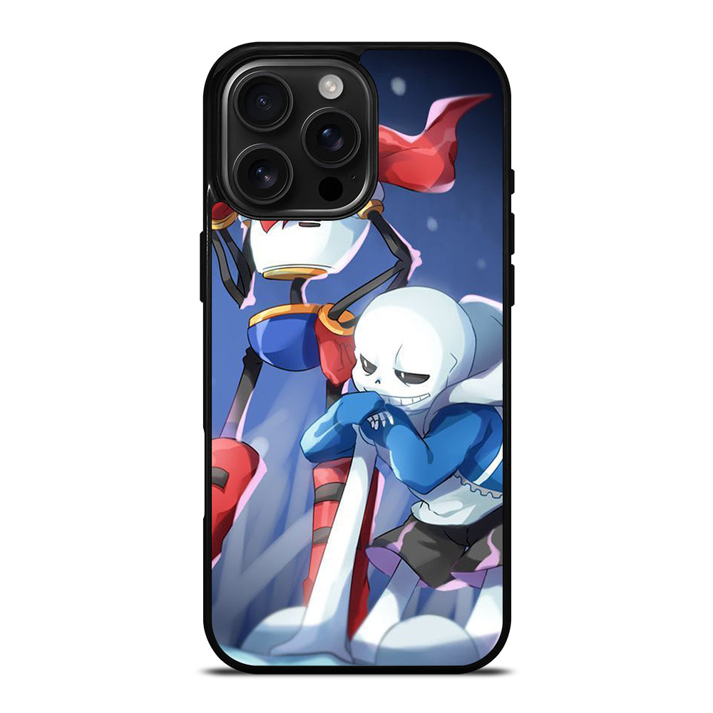 UNDERTALE PAPYRUS AND SANS CARTOON iPhone Case Cover
