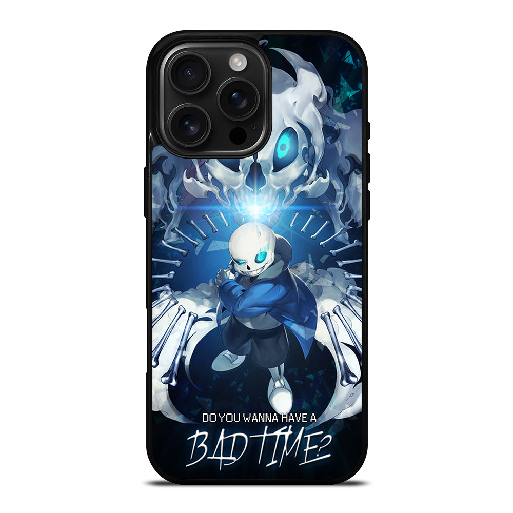 UNDERTALE SANS BAD TIME CARTOON iPhone Case Cover