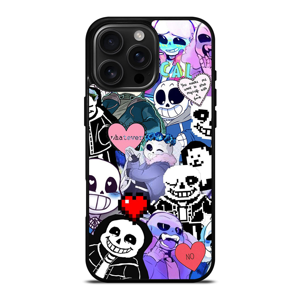 UNDERTALE SANS COLLAGE iPhone Case Cover