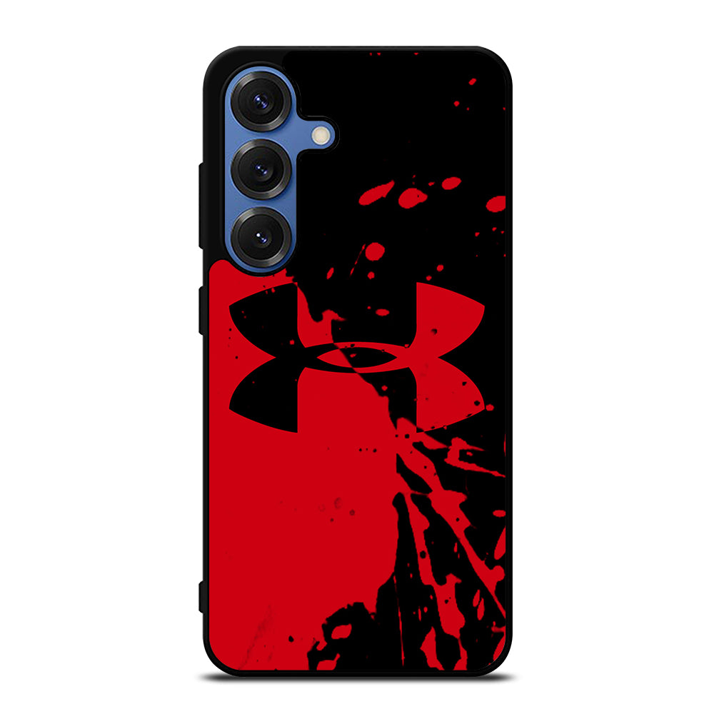 UNDER ARMOUR BLACK RED LOGO Samsung Galaxy Case Cover