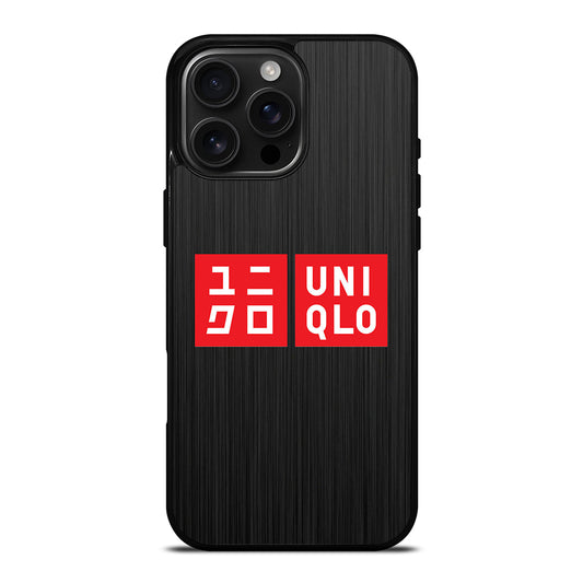 UNIQLO LOGO METAL iPhone Case Cover