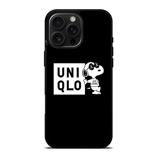 UNIQLO SNOOPY LOGO iPhone Case Cover