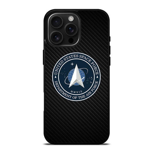 UNITED STATES SPACE CORPS USSC CARBON LOGO iPhone Case Cover