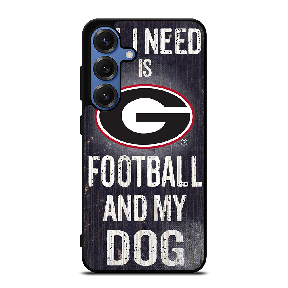 UNIVERSITY GEORGIA BULLDOGS 5 Samsung Galaxy Case Cover