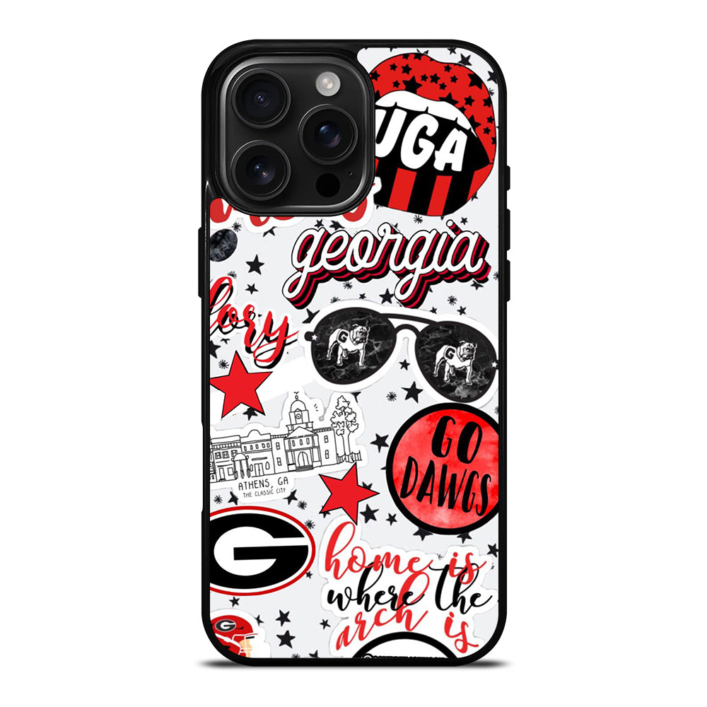 UNIVERSITY GEORGIA BULLDOGS UGA iPhone Case Cover