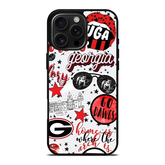 UNIVERSITY GEORGIA BULLDOGS UGA iPhone Case Cover