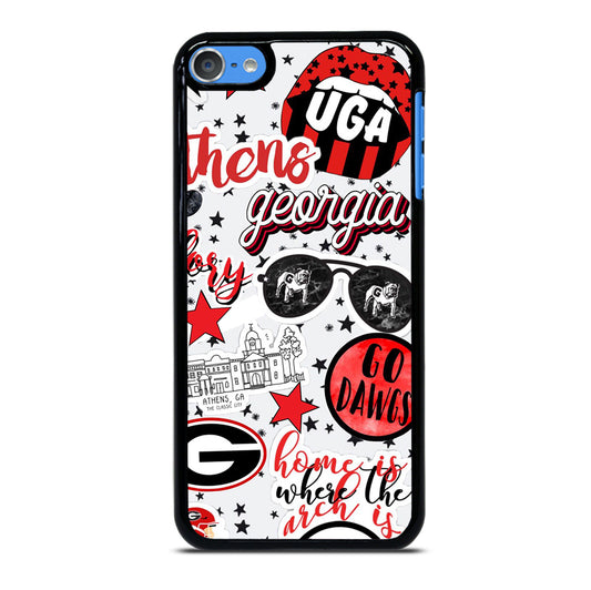 UNIVERSITY GEORGIA BULLDOGS UGA iPod Touch Case Cover