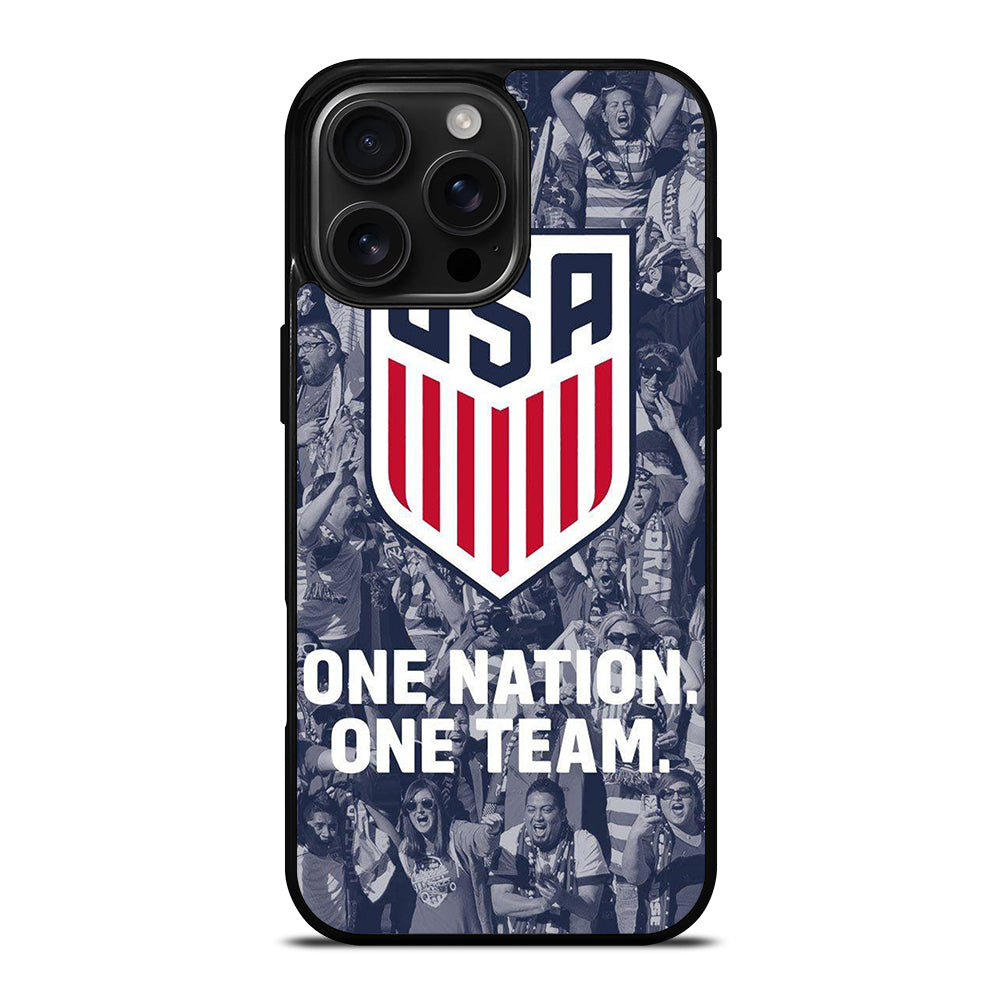 USA SOCCER TEAM ONE NATION ONE TEAM iPhone Case Cover