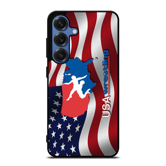 USA WRESTLING FLAG LOGO Samsung Galaxy Case Cover