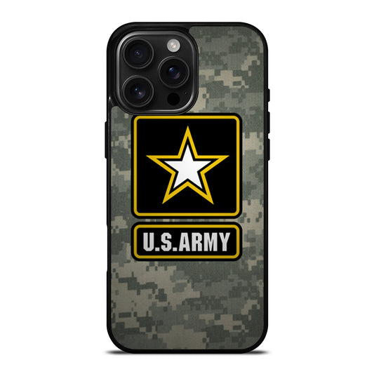 US ARMY USA MILITARY LOGO CAMO iPhone Case Cover
