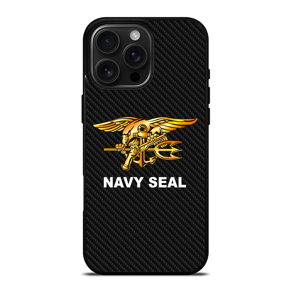 US NAVY SEAL CARBON LOGO iPhone Case Cover