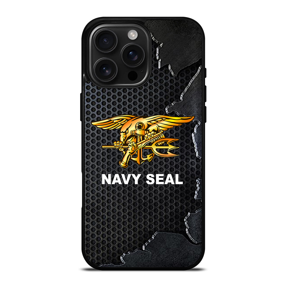 US NAVY SEAL LOGO METAL iPhone Case Cover
