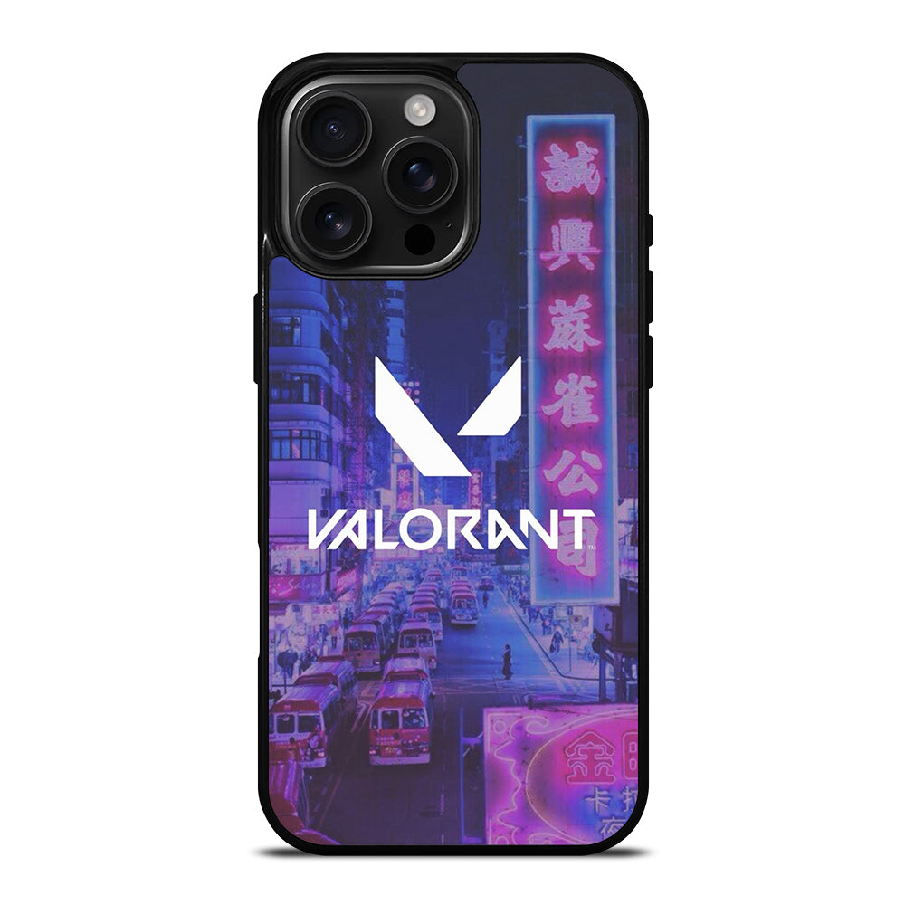 VALORANT LOGO CITY iPhone Case Cover