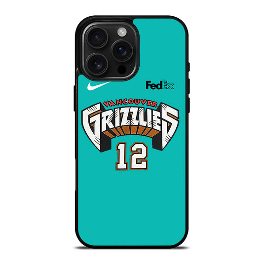 VANCOUVER GRIZZLIES JERSEY iPhone Case Cover