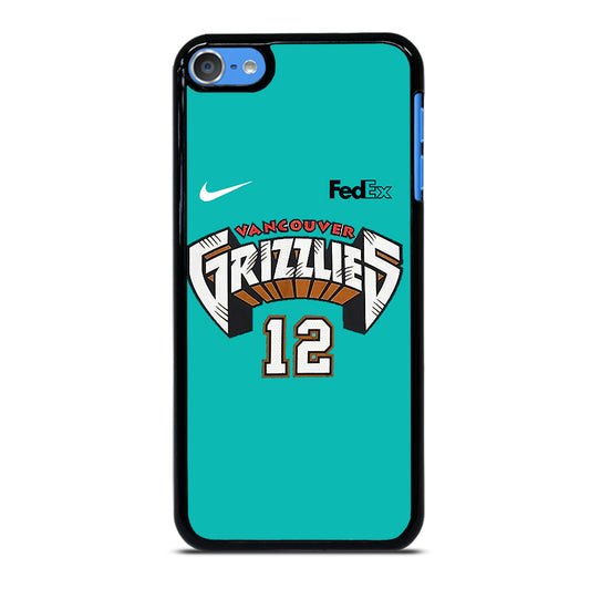 VANCOUVER GRIZZLIES JERSEY iPod Touch Case Cover