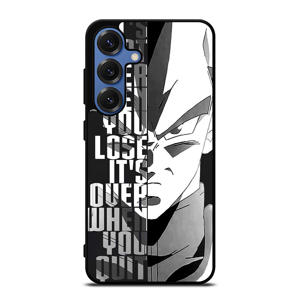VEGETA DRAGON BALL QUOTE Samsung Galaxy Case Cover