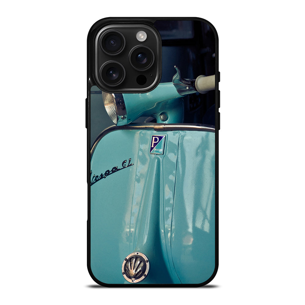 VESPA PIAGGIO BLUE iPhone Case Cover