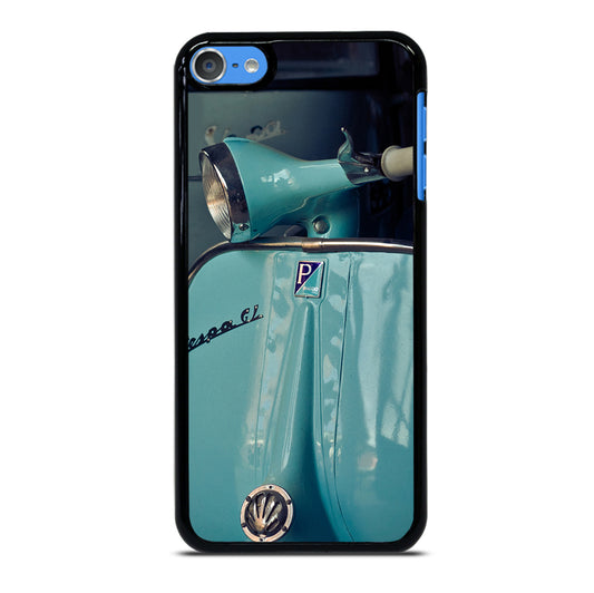 VESPA PIAGGIO BLUE iPod Touch Case Cover