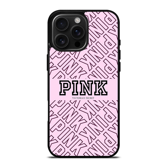 VICTORIA'S SECRET PINK LOGO PATTERN iPhone Case Cover