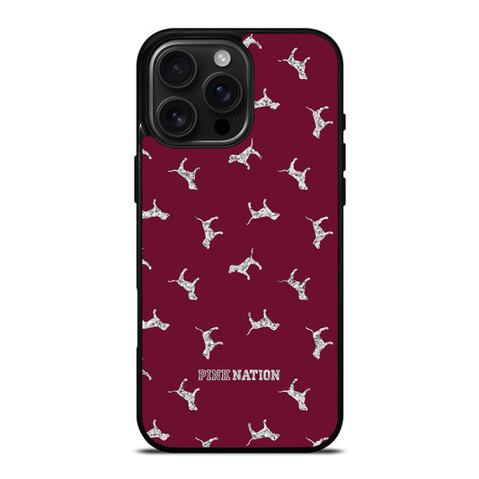 VICTORIA'S SECRET PINK NATION DOG iPhone Case Cover