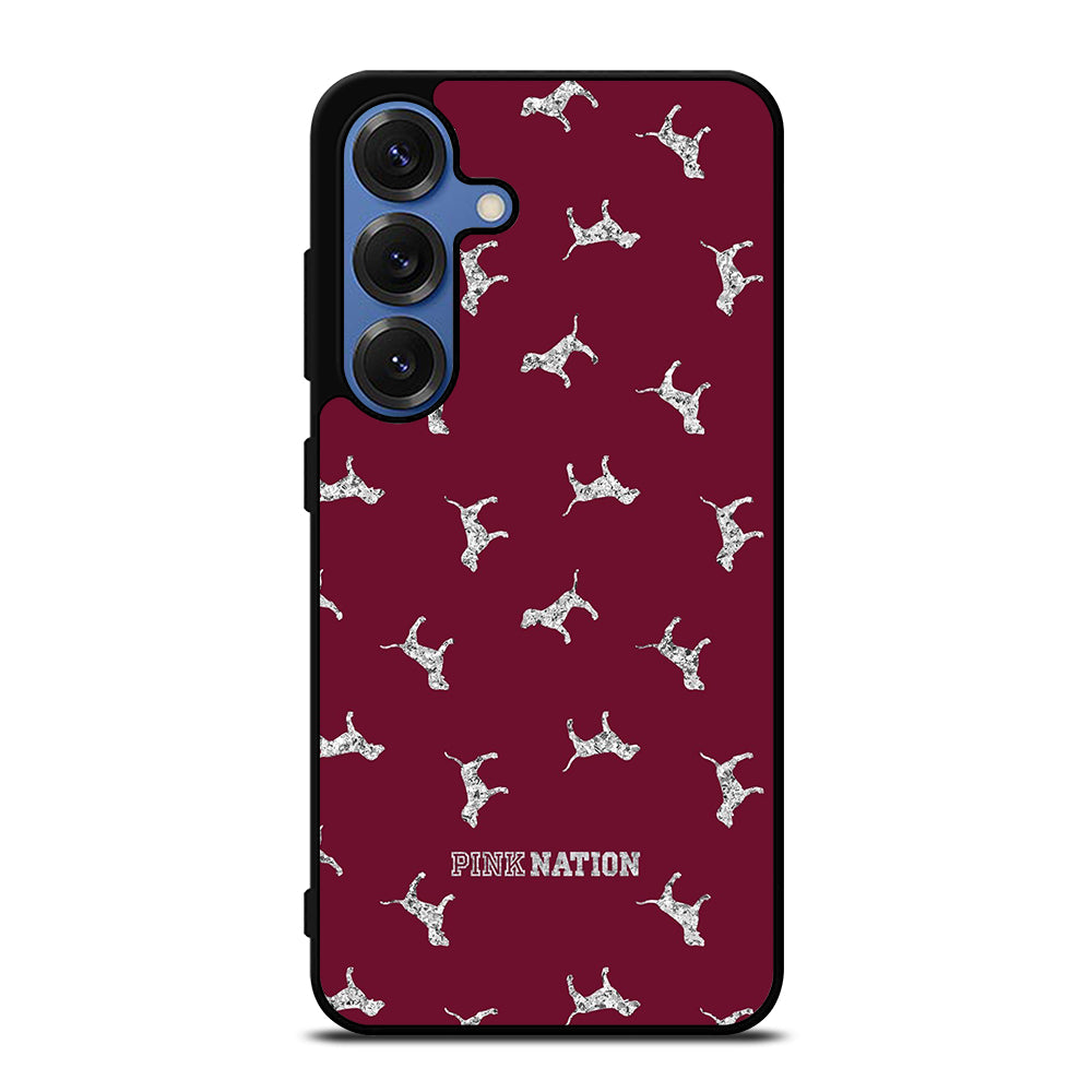 VICTORIA'S SECRET PINK NATION DOG Samsung Galaxy Case Cover