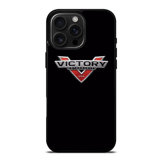 VICTORY BLACK LOGO iPhone Case Cover
