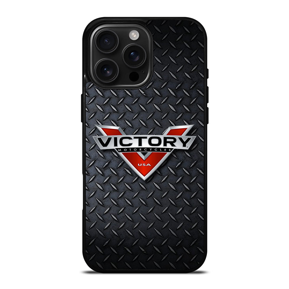 VICTORY MOTORCYCLES METAL LOGO iPhone Case Cover