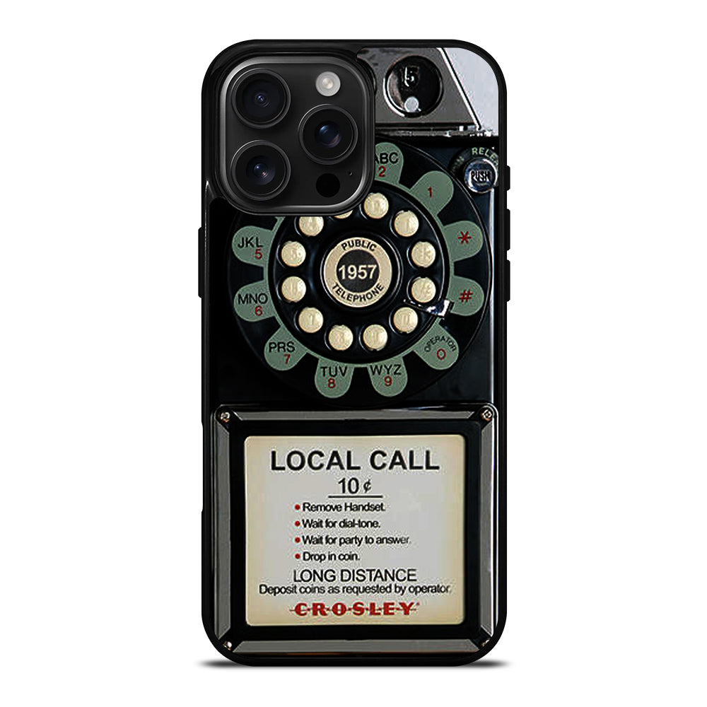 VINTAGE RETRO PAYPHONE iPhone Case Cover