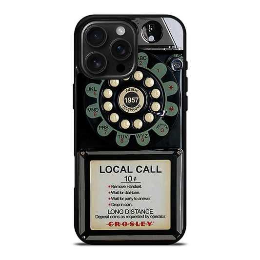 VINTAGE RETRO PAYPHONE iPhone Case Cover