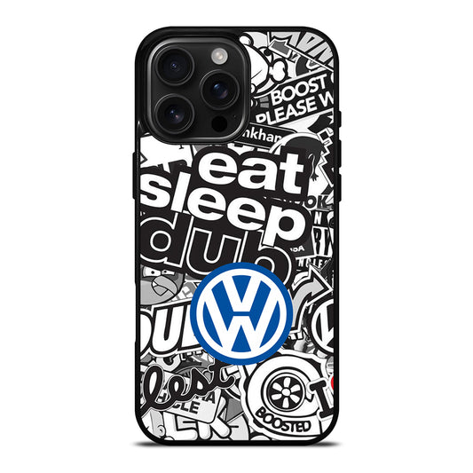VW STICKER BOMB iPhone Case Cover