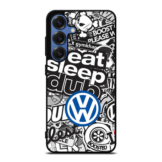 VW STICKER BOMB Samsung Galaxy Case Cover