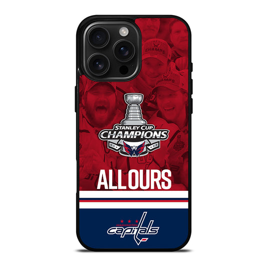 WASHINGTON CAPITALS CHAMPION iPhone Case Cover