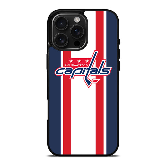 WASHINGTON CAPITALS STRIPE iPhone Case Cover