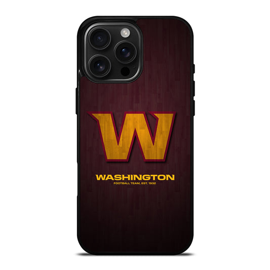 WASHINGTON FOOTBALL NFL LOGO 2 iPhone Case Cover