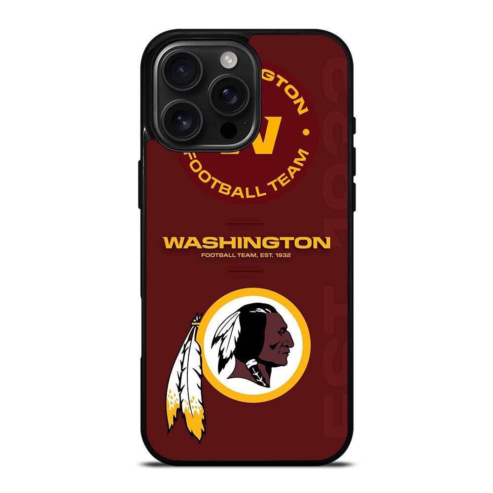 WASHINGTON FOOTBALL TEAM LOGO iPhone Case Cover