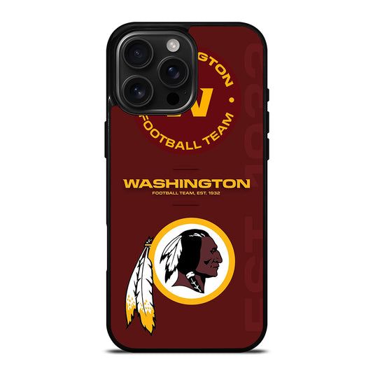WASHINGTON FOOTBALL TEAM LOGO iPhone Case Cover