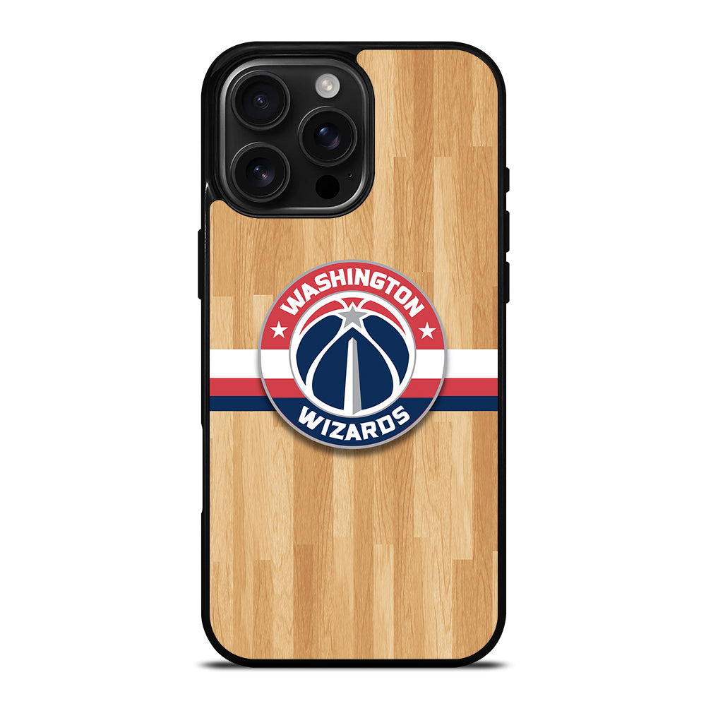 WASHINGTON WIZARDS WOODEN LOGO iPhone Case Cover