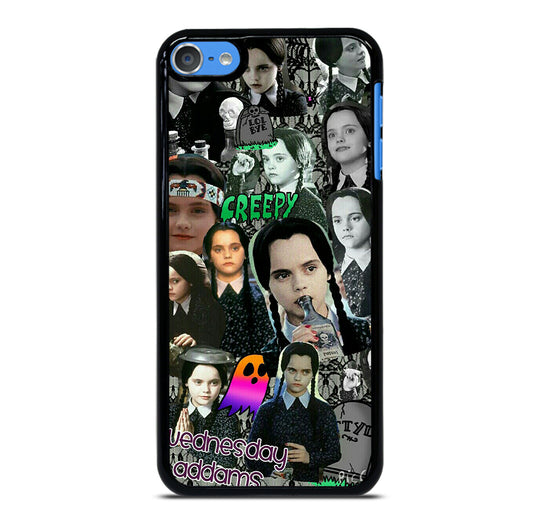 WEDNESDAY ADDAMS COLLAGE iPod Touch Case Cover