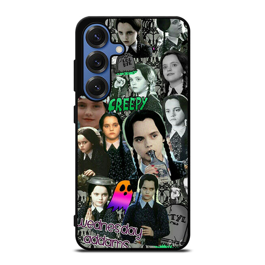 WEDNESDAY ADDAMS COLLAGE Samsung Galaxy Case Cover