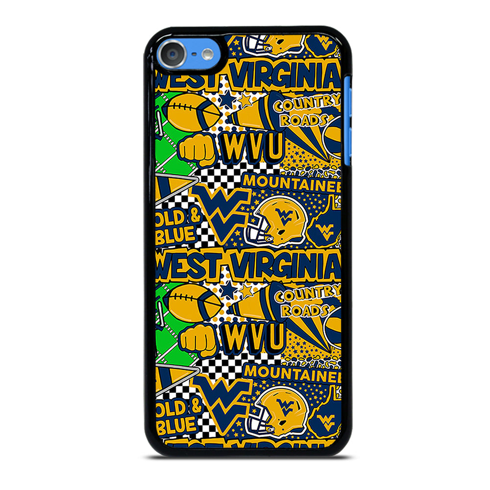 WEST VIRGINIA MOUNTAINEERS COLLAGE iPod Touch Case Cover
