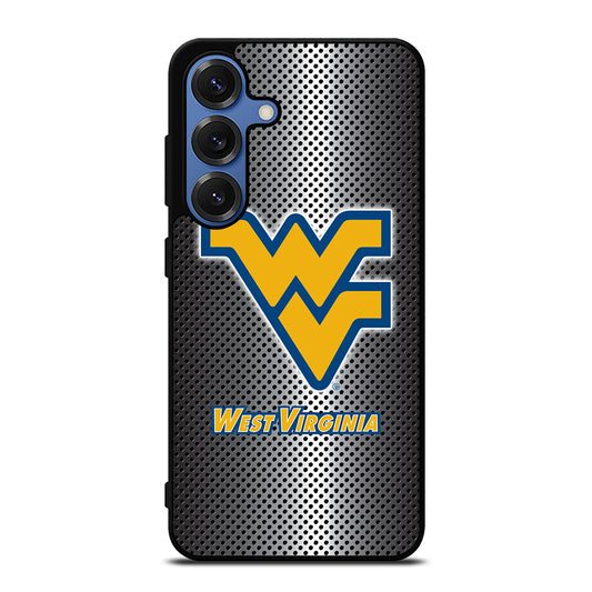 WEST VIRGINIA MOUNTAINEERS METAL LOGO Samsung Galaxy Case Cover