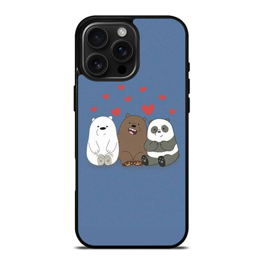 WHO WE BEAR PANDA BEAR iPhone Case Cover