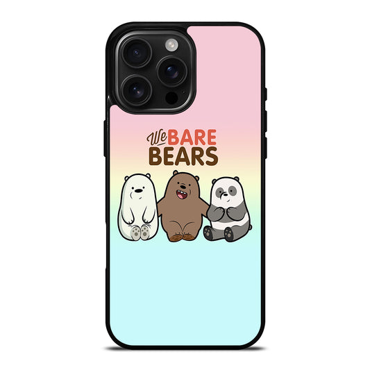 WHO WE BEAR PANDA BEAR 2 iPhone Case Cover