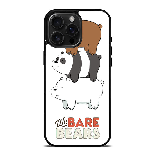 WHO WE BEAR PANDA BEAR CARTOON iPhone Case Cover