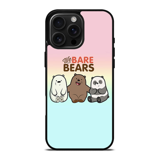 WHO WE BEAR PANDA BEAR COLOR FULL iPhone Case Cover