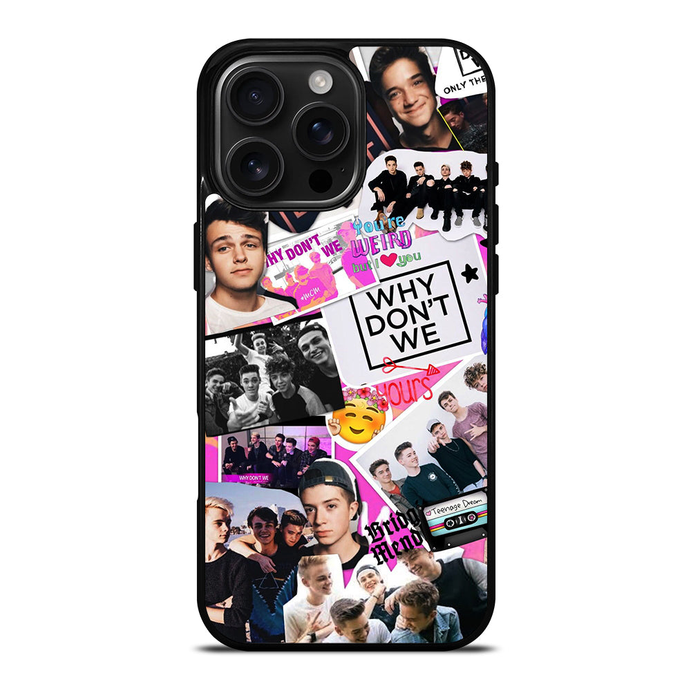 WHY DON'T WE COLLAGE iPhone Case Cover